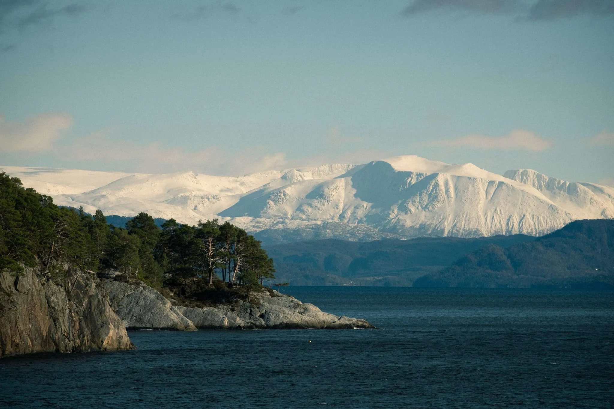 Norwegian Fjord Landscape